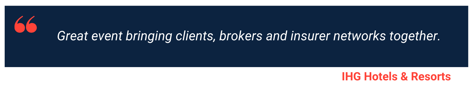 Axco Global Insurance Summit past attednee testimonial